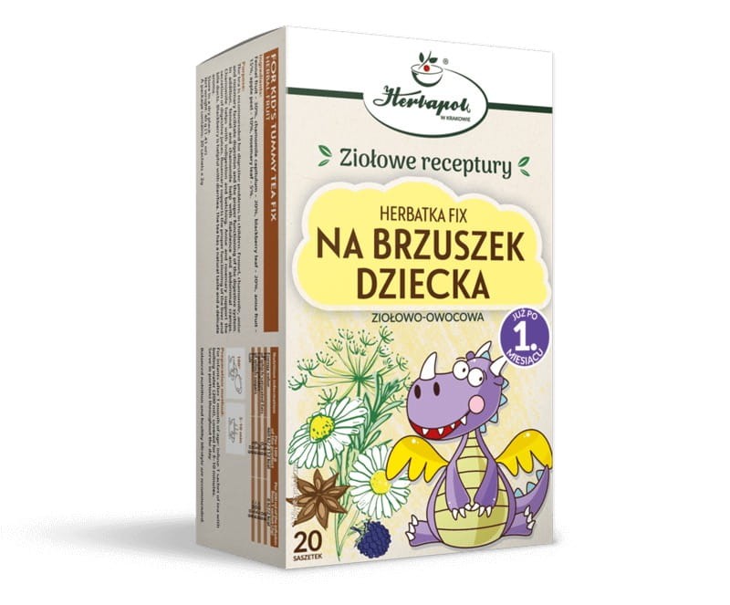 Herbapol Kraków Na brzuszek dziecka 20 saszetek