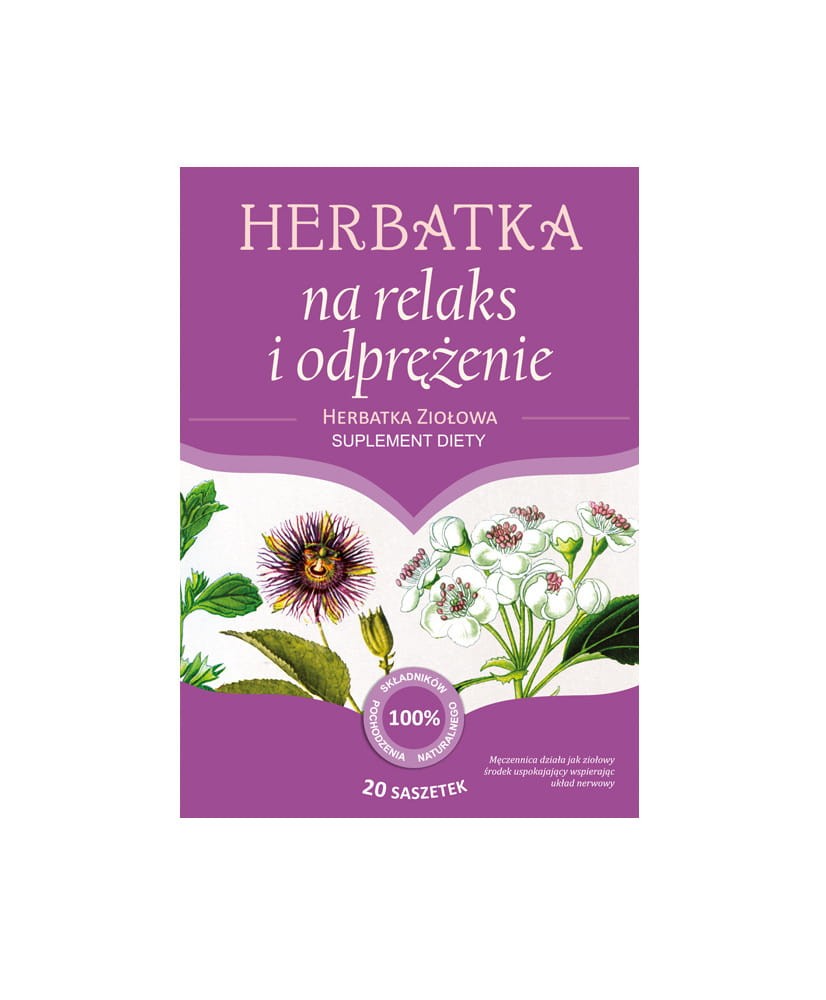 Herbarium Św. Franciszka Herbatka Relaksująca 20 saszetek