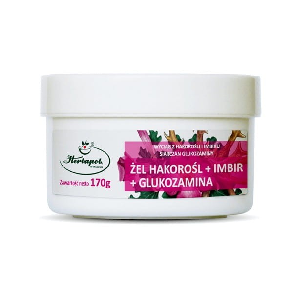 Herbapol Kraków Żel Hakorośl + Imbir + Glukozamina 170g