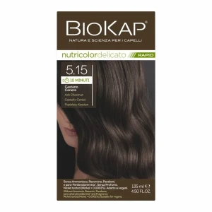 BIOKAP Nutricolor Delicato 5.15 Popielaty Kasztan 135 ml