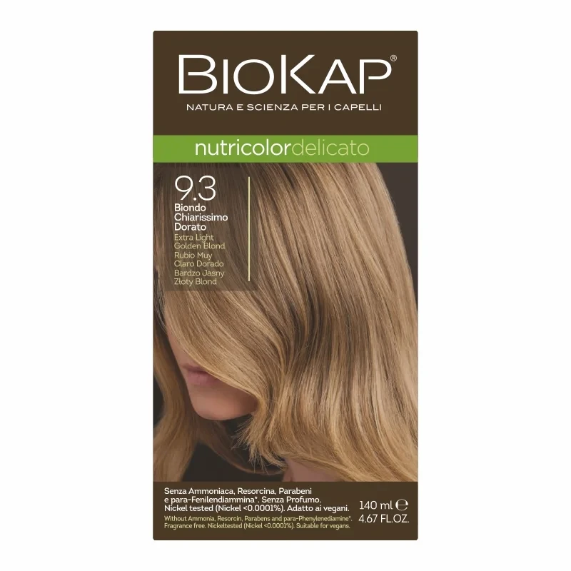 BIOKAP Delicato 9.3 Bardzo Jasny Złoty Blond