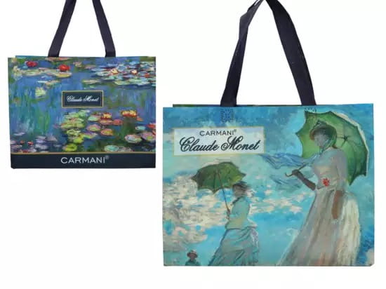 Carmani Torba śniadaniowa Monet Kobieta z parasolem
