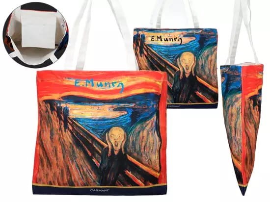 Carmani Torba płócienna E.Munch, Krzyk