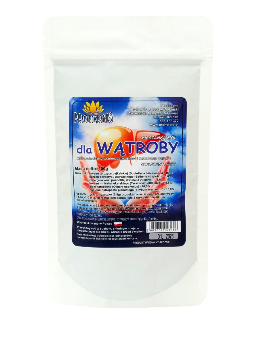 Proherbis Zioła dla wątroby 100g