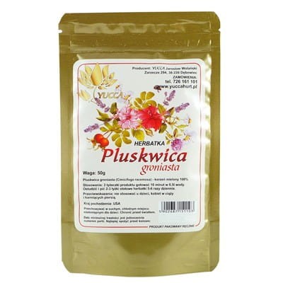 Proherbis Pluskwica groniasta korzeń mielony 50g