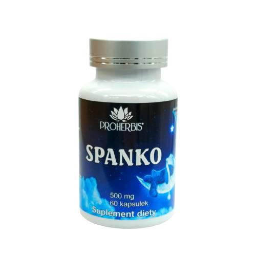 Proherbis Spanko 500mg 60 kapsułek