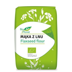 BIO PLANET Mąka z lnu Bio 400g