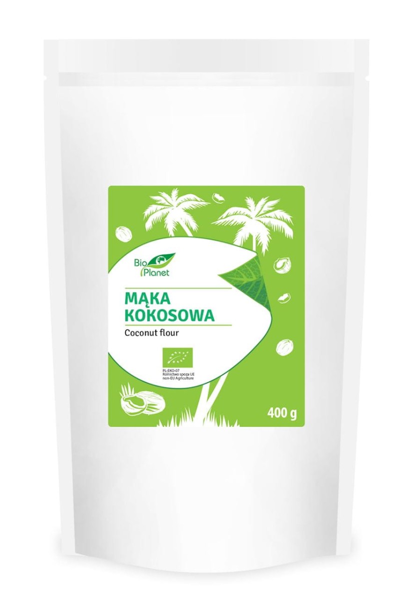 BIO PLANET Mąka kokosowa Bio 400g