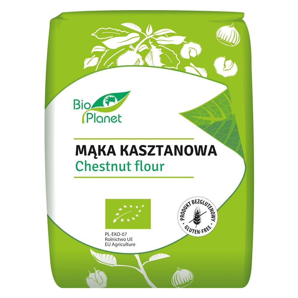 BIO PLANET Mąka kasztanowa bezglutenowa Bio 700g