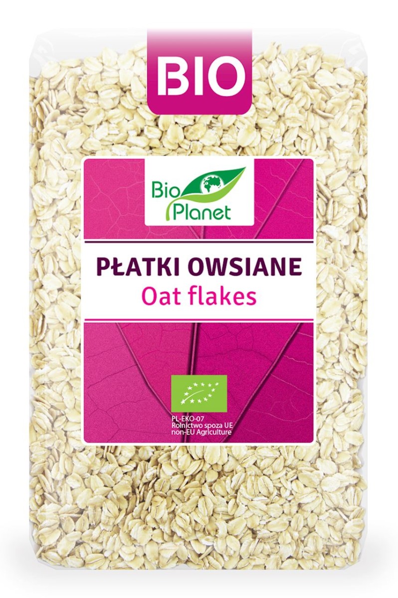 BIO PLANET Płatki owsiane Bio 1kg