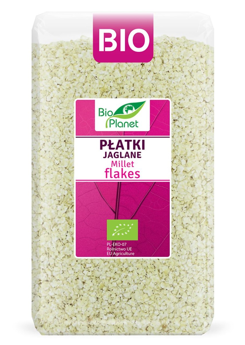 BIO PLANET Płatki jaglane Bio 600g