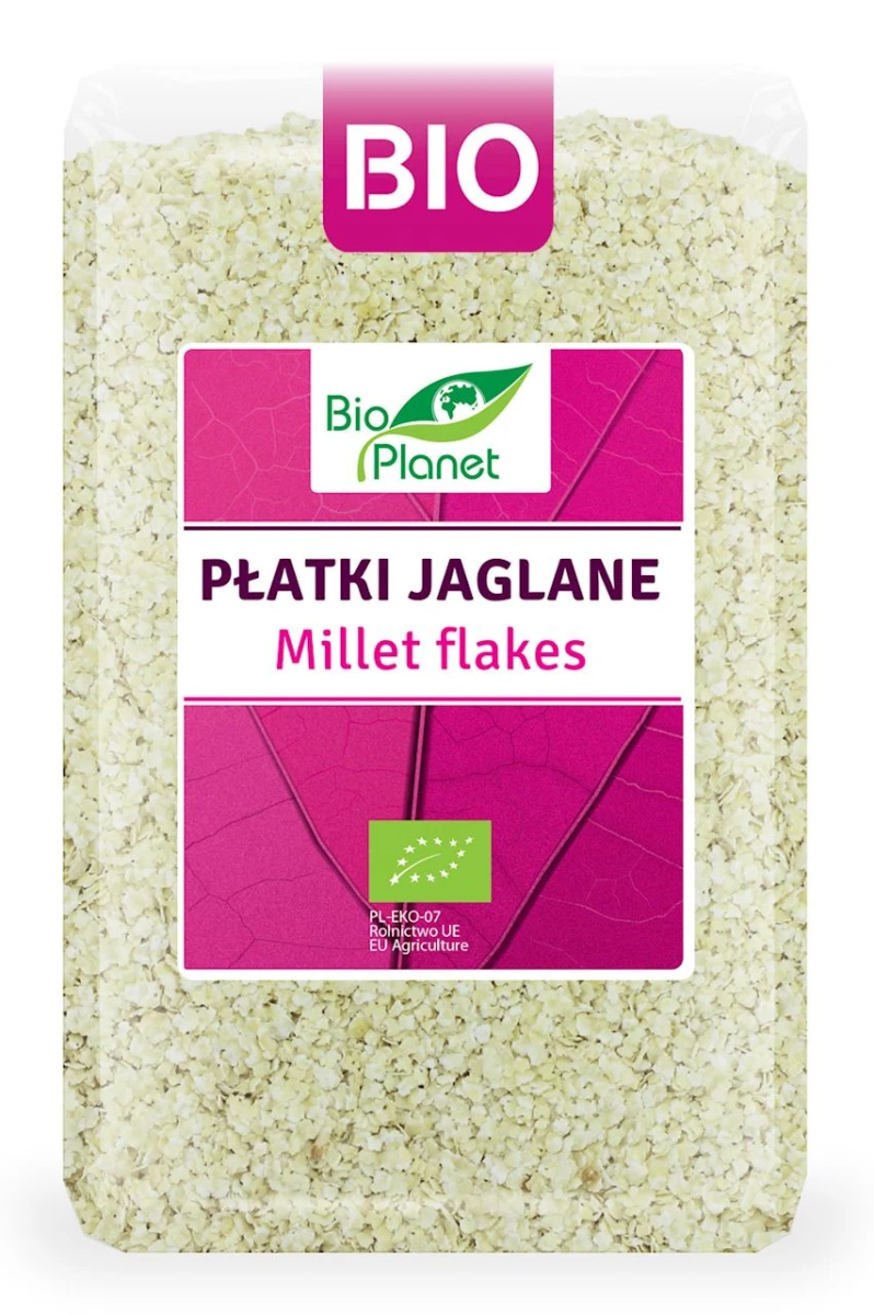 BIO PLANET Płatki jaglane Bio 1kg