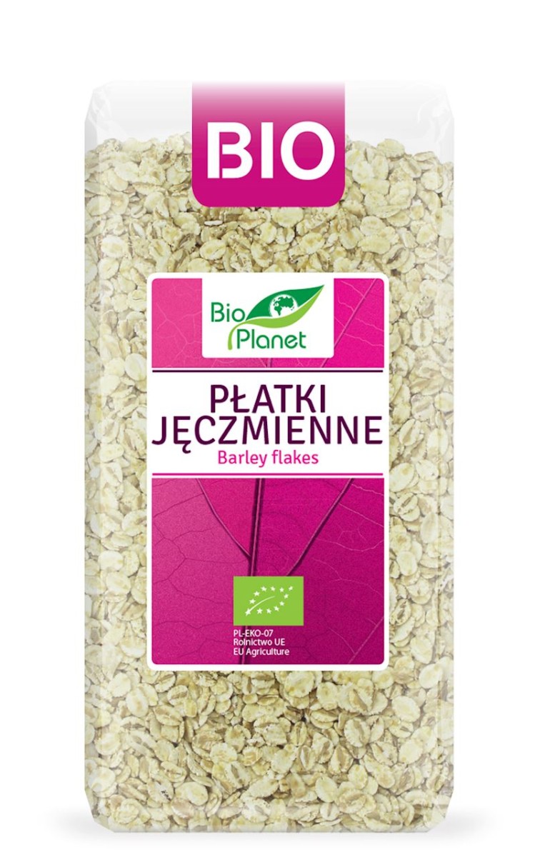 BIO PLANET Płatki jęczmienne Bio 300g