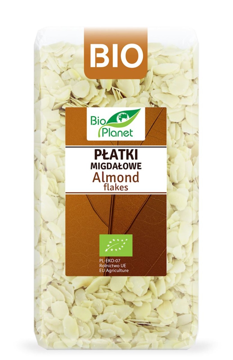BIO PLANET Płatki migdałowe Bio 300g