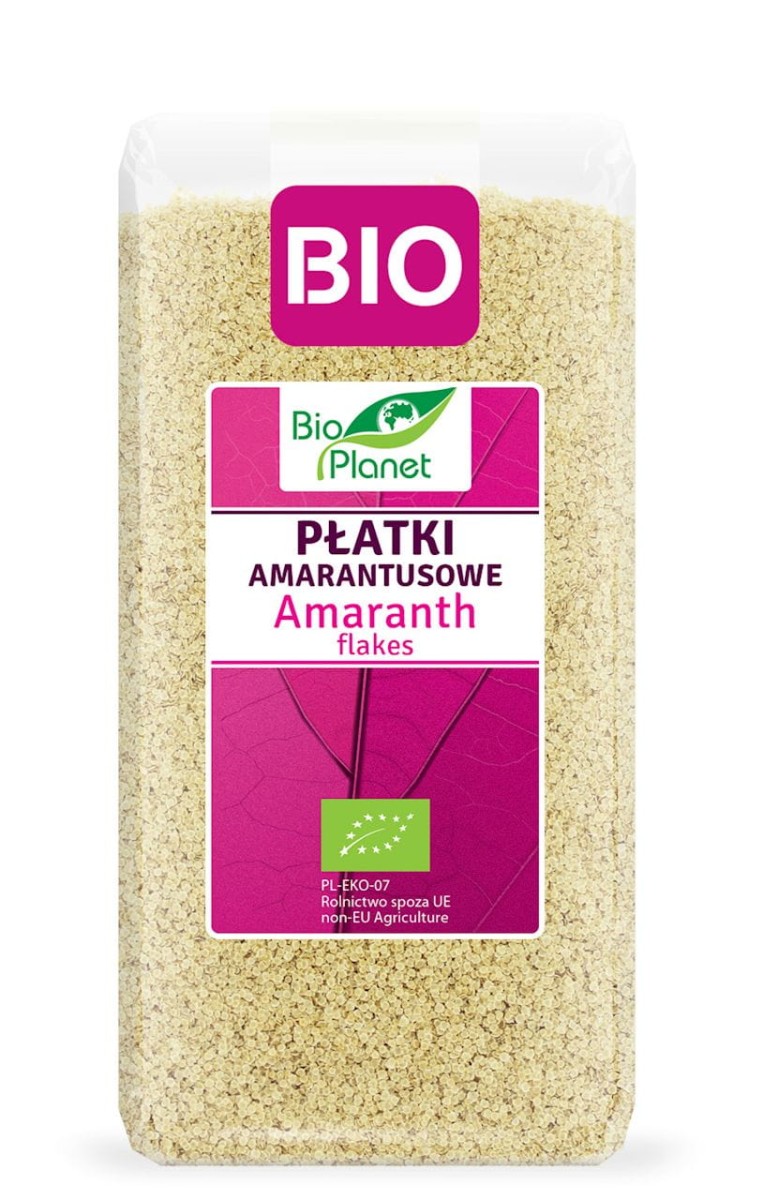 BIO PLANET Płatki amarantusowe Bio 300g