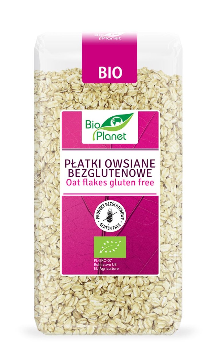BIO PLANET Płatki owsiane bezglutenowe Bio 300g