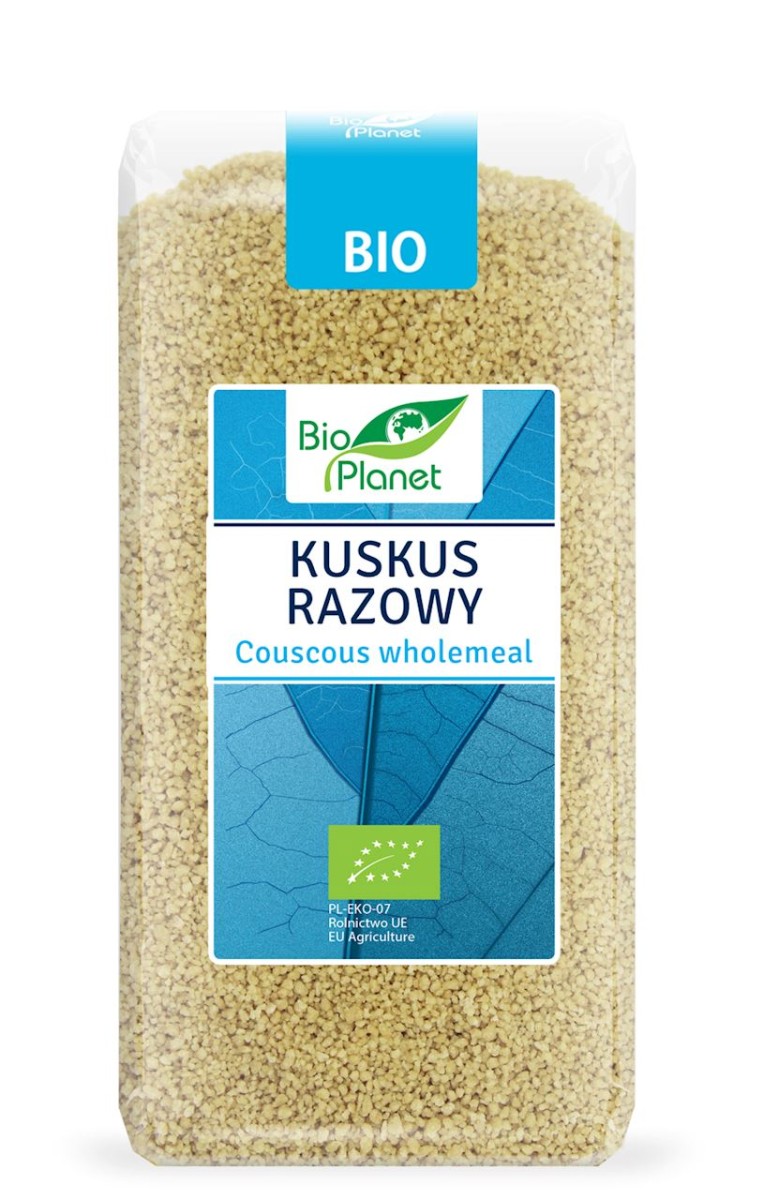 BIO PLANET Kasza kuskus razowy Bio 400g
