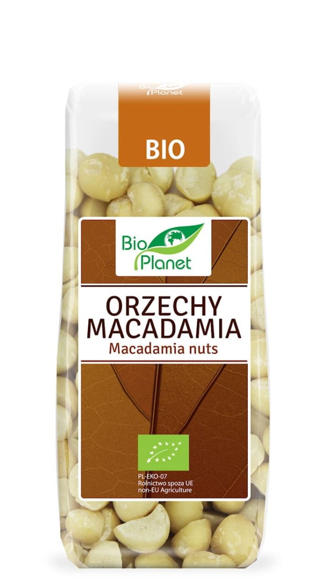 BIO PLANET Orzechy macadamia Bio 200g