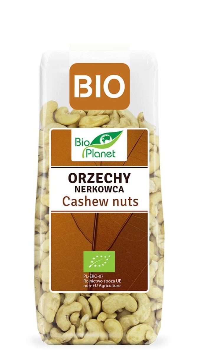 BIO PLANET Orzechy nerkowca Bio 100g
