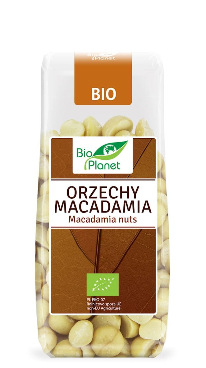 BIO PLANET Orzechy macadamia Bio 75g
