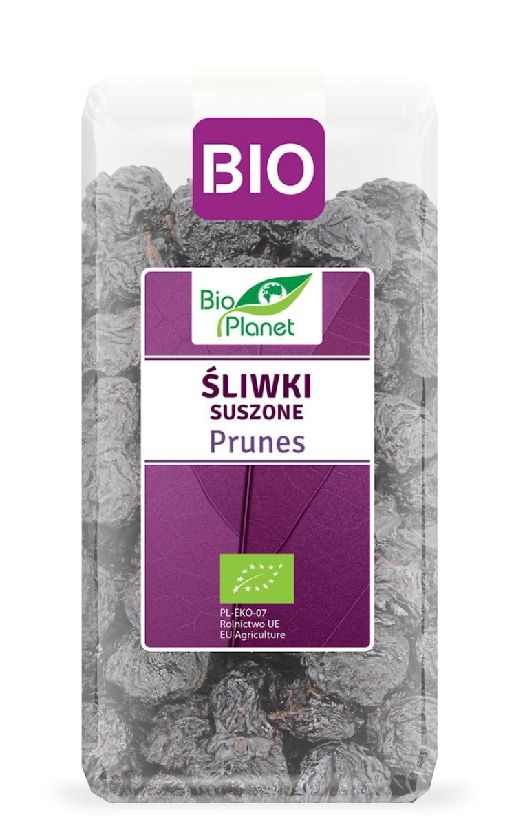 BIO PLANET Śliwki suszone Bio 400g
