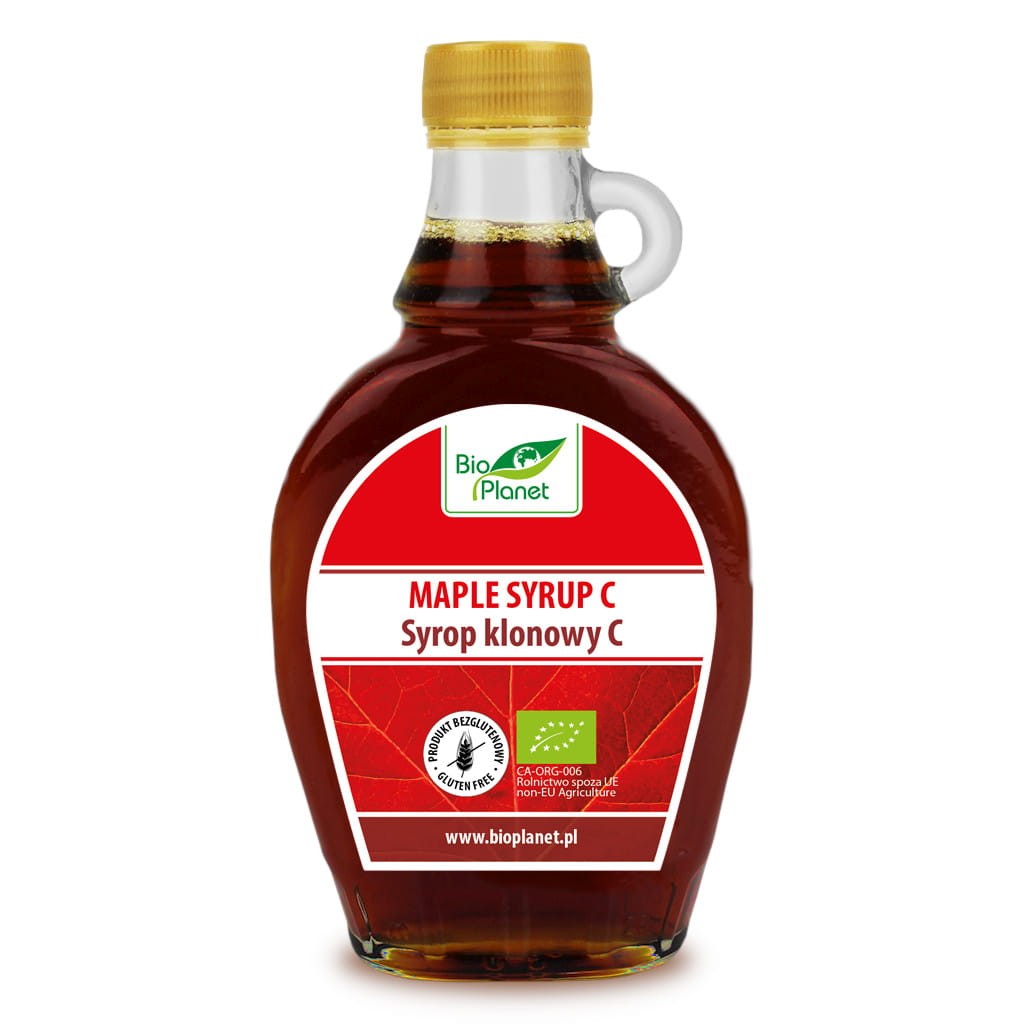 BIO PLANET Syrop klonowy bezglutenowy Bio 330 g (250 ml)