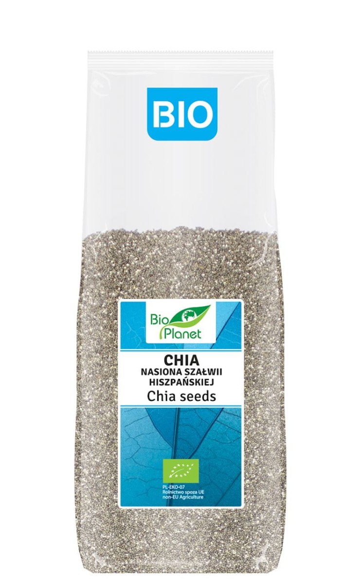BIO PLANET Chia - nasiona szałwii hiszpańskiej Bio 1kg