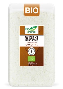 BIO PLANET Wiórki kokosowe bezglutenowe Bio 500g