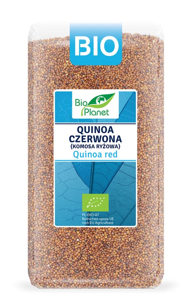 BIO PLANET Quinoa czerwona (komosa ryżowa) Bio 500g