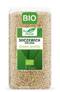 BIO PLANET Soczewica zielona Bio 500g