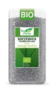 BIO PLANET Soczewica czarna Beluga Bio 400g