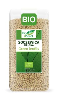 BIO PLANET Soczewica zielona Bio 400g