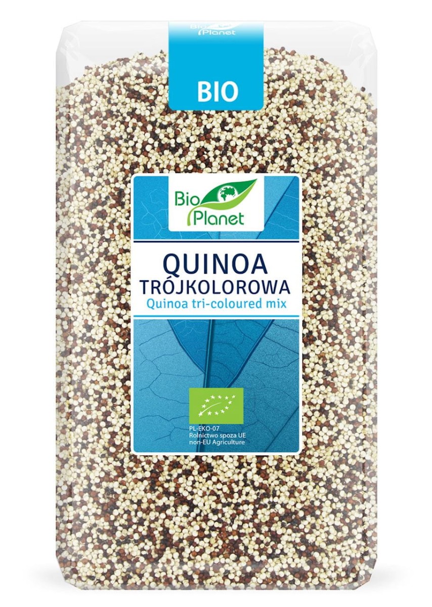 BIO PLANET Quinoa trójkolorowa Bio 500g