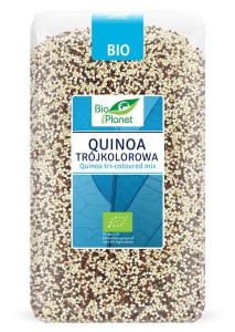 BIO PLANET Quinoa trójkolorowa Bio 500g