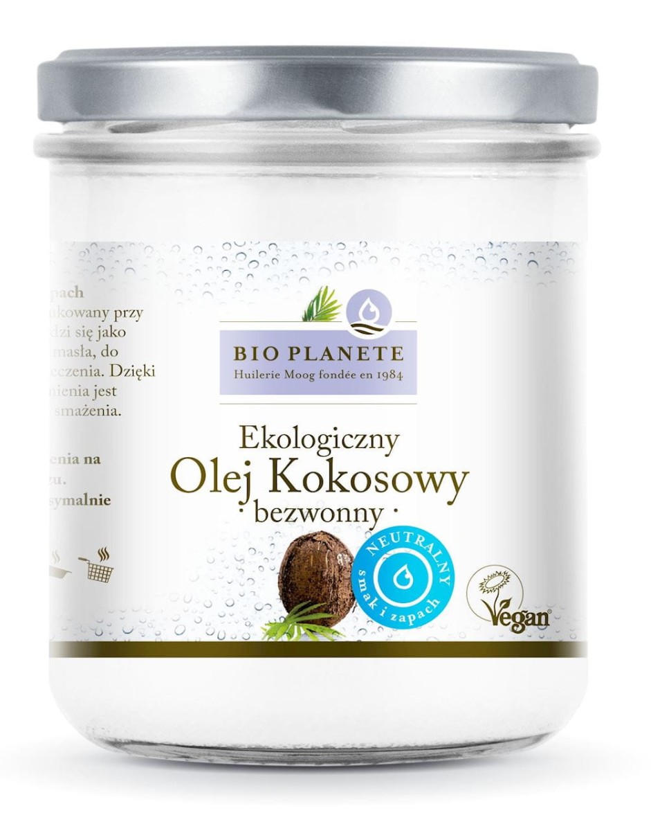 BIO PLANET Olej kokosowy bezwonny Bio 400ml