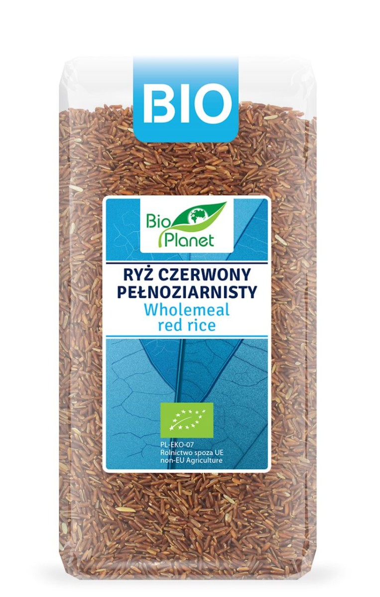 BIO PLANET Ryż czerwony pełnoziarnisty Bio 400g