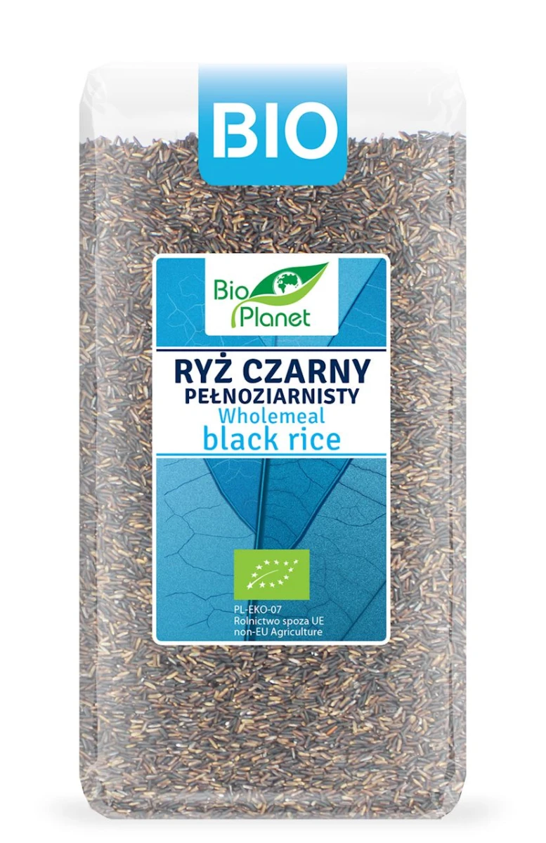BIO PLANET Ryż czarny pełnoziarnisty Bio 400g