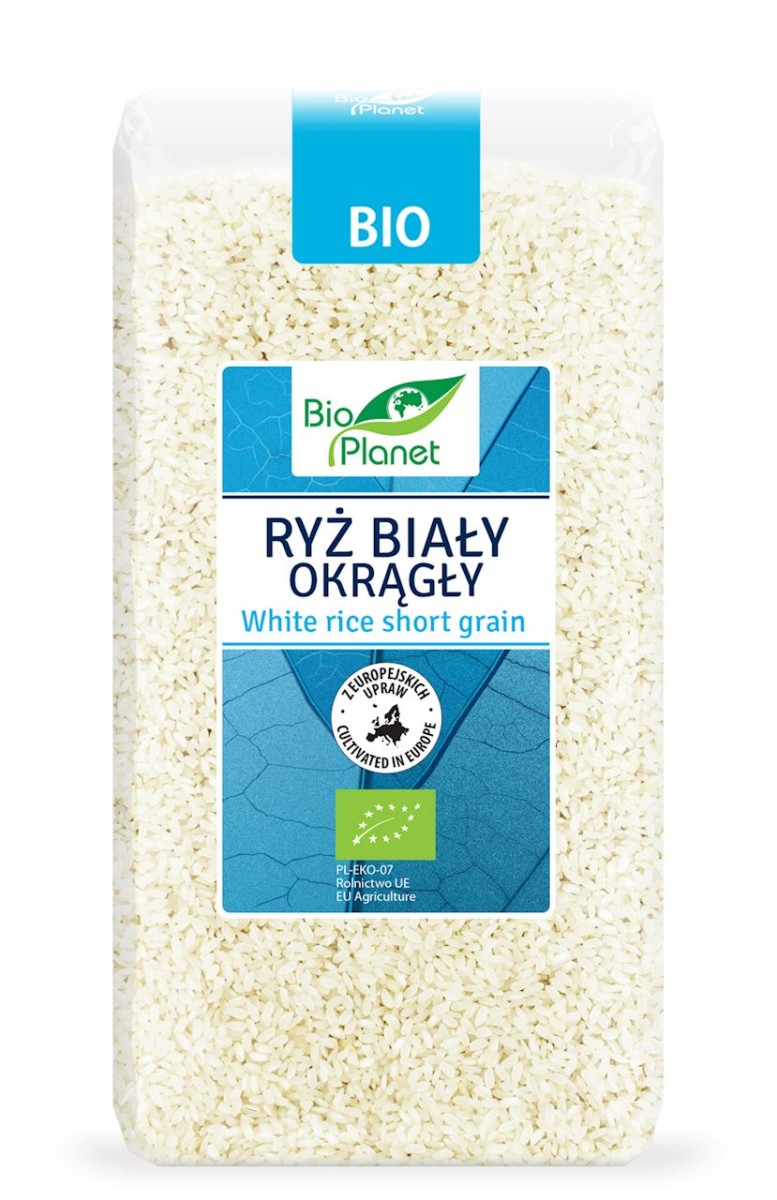 BIO PLANET Ryż biały okrągły Bio 500g