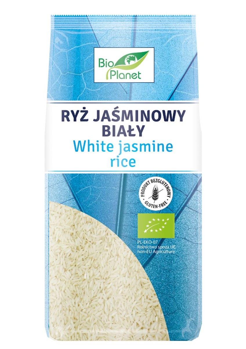 BIO PLANET Ryż jaśminowy biały bezglutenowy Bio 500g