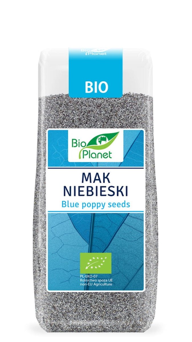 BIO PLANET Mak niebieski Bio 200g