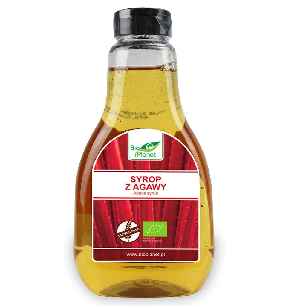 BIO PLANET Syrop z agawy bezglutenowy Bio 660g (478 ml)