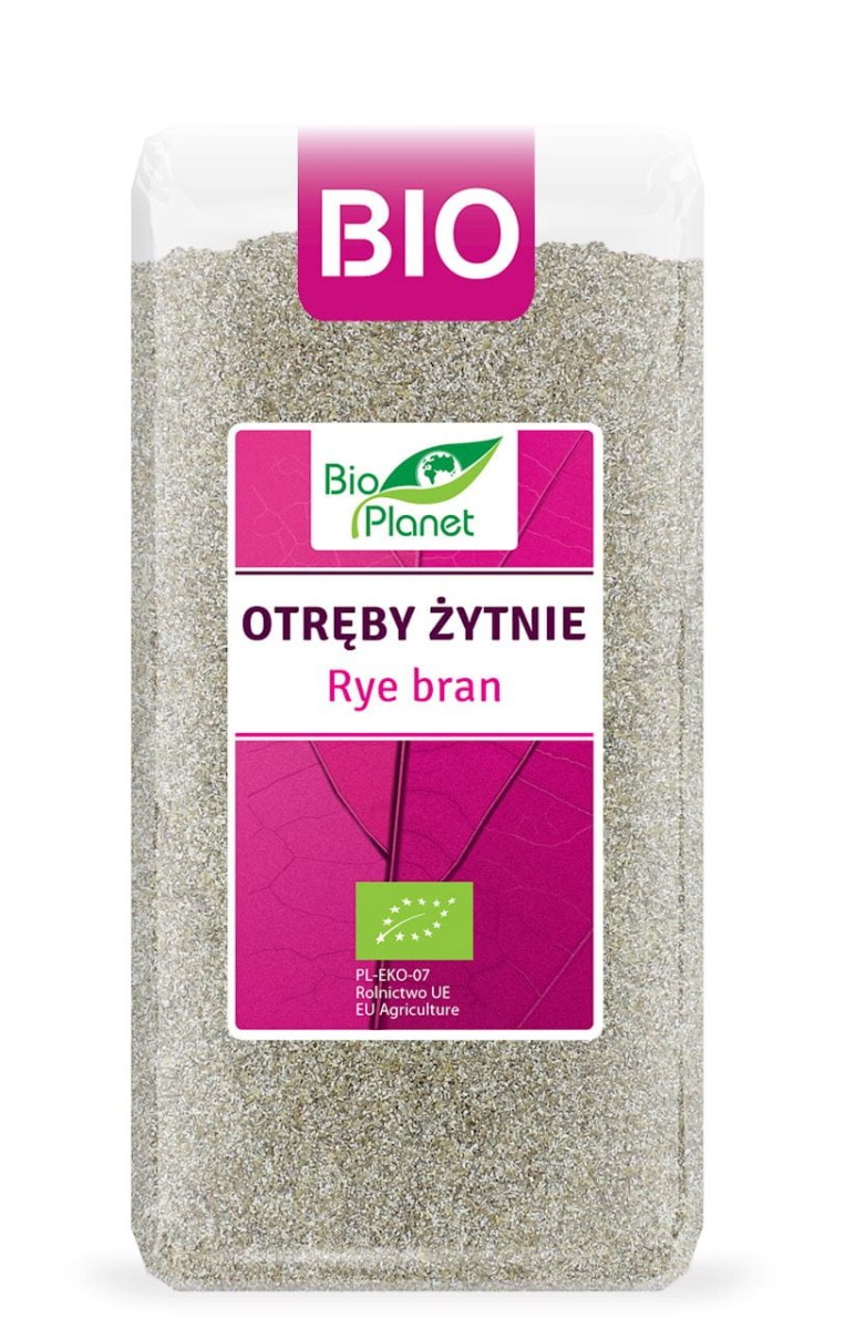 BIO PLANET Otręby żytnie Bio 150g