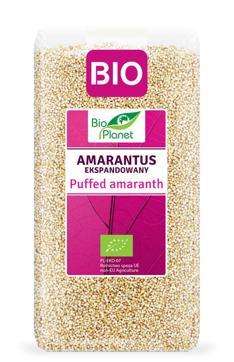BIO PLANET Amarantus ekspandowany Bio 100g