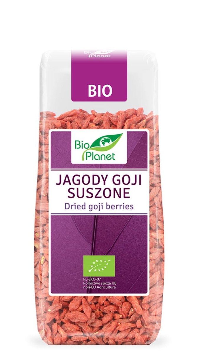 BIO PLANET Jagody goji suszone Bio 100g