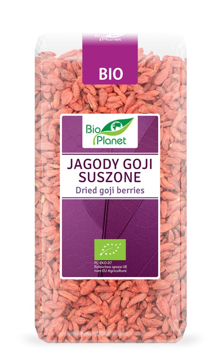 BIO PLANET Jagody goji suszone Bio 250g