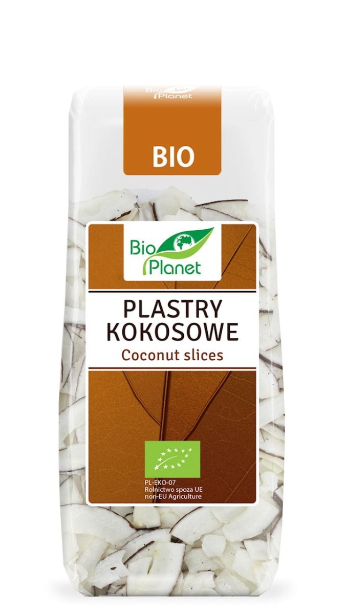 BIO PLANET Plastry kokosowe Bio 100g
