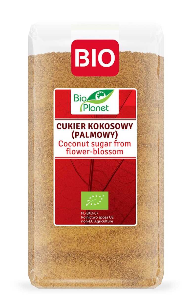 BIO PLANET Cukier kokosowy Bio 500g