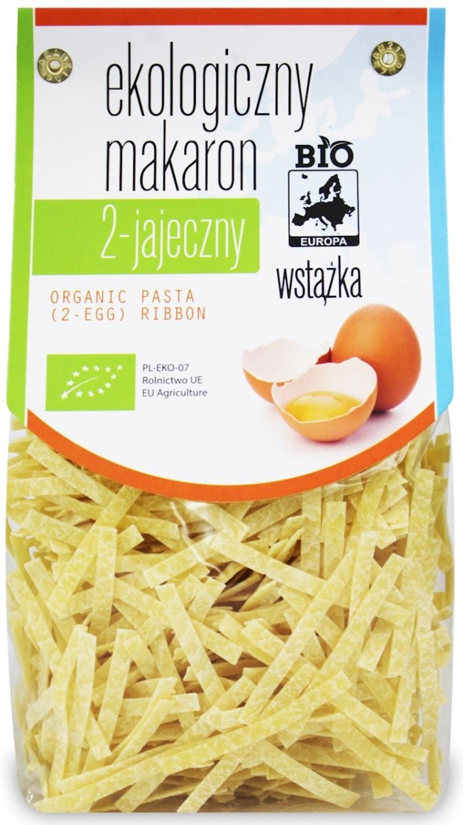 BIO PLANET Makaron (2-jajeczny) wstążki Bio 250g
