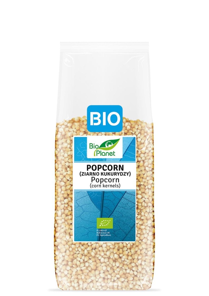 BIO PLANET Popcorn (ziarno kukurydzy) Bio 400g