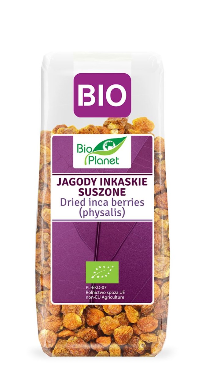 BIO PLANET Jagody inkaskie suszone Bio 100g